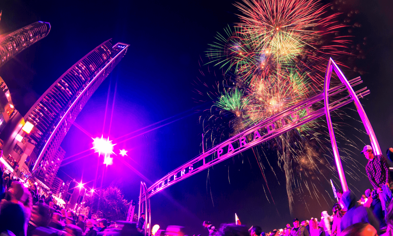 Surfers Paradise Fireworks