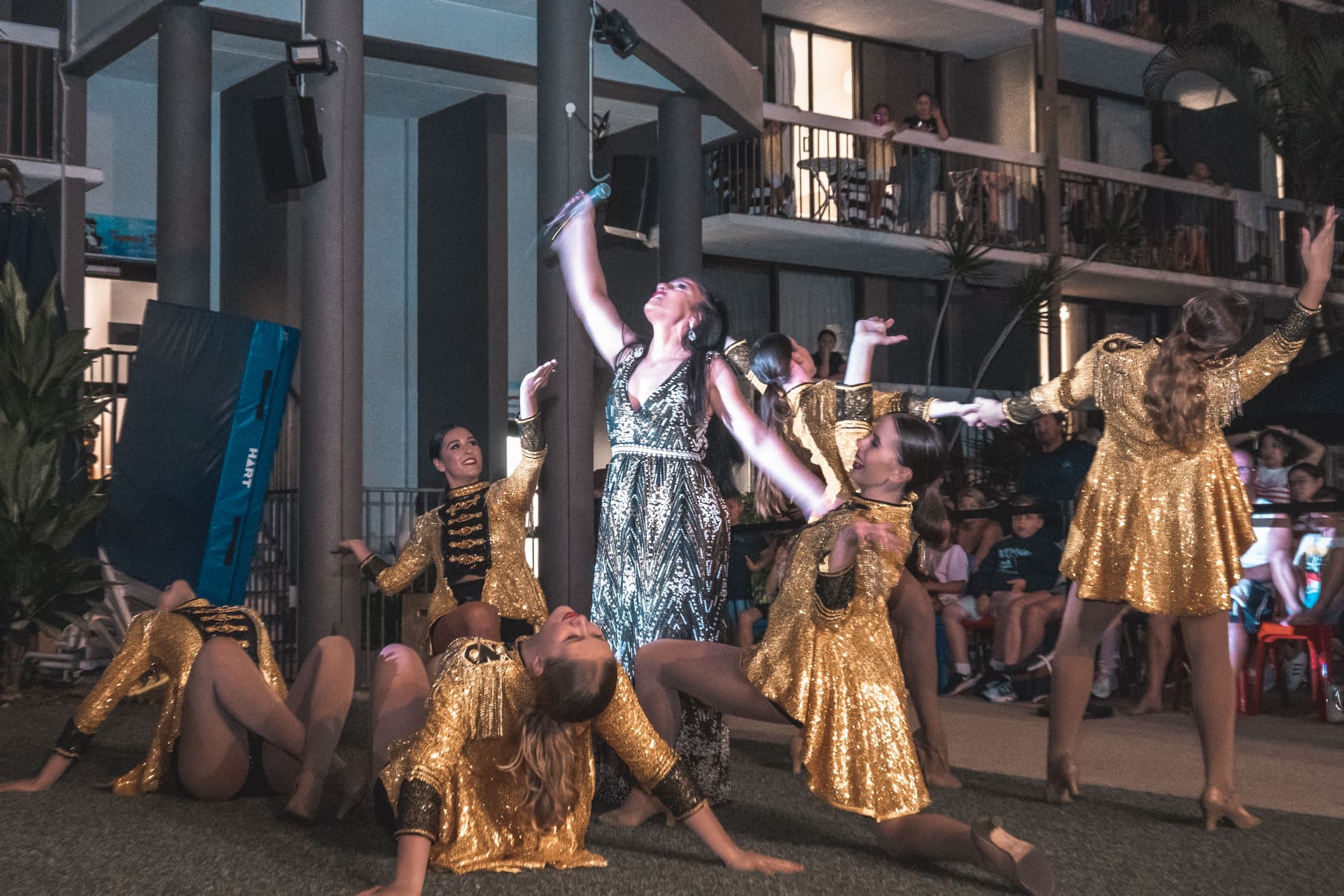 A Look Into our Live Singing and Aerial Shows