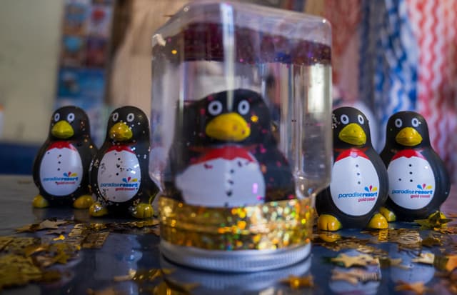 Penguin Snow Globes